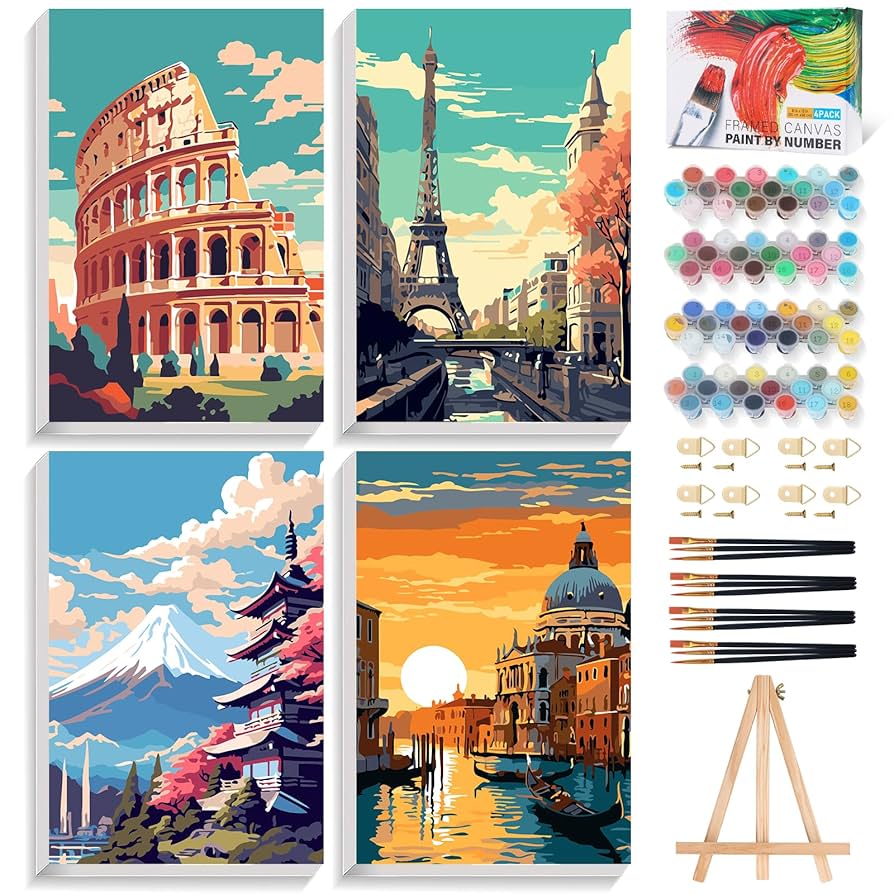Basp★ Francfranc COLOR MY LIFE Basp☆ Francfranc COLOR MY LIFE Giraffe Paint-by-Number Kit